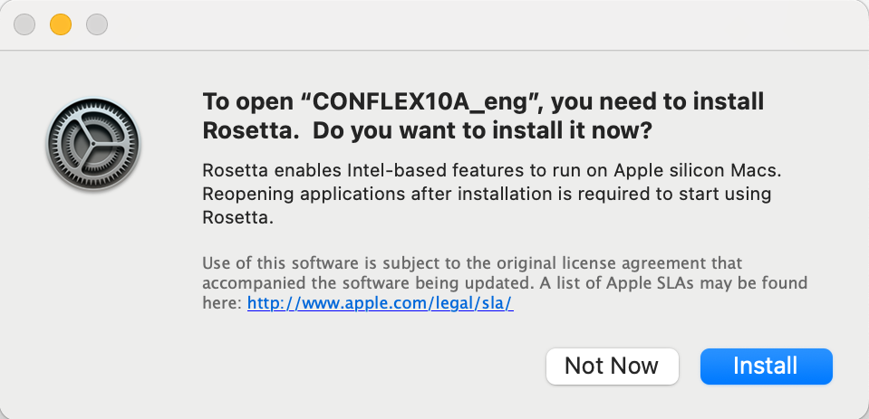 Opening Installer for macOS